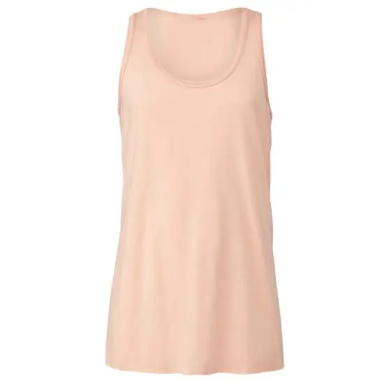BELLA+CANVAS&reg; Youth Flowy Racerback Tank Peach {1}