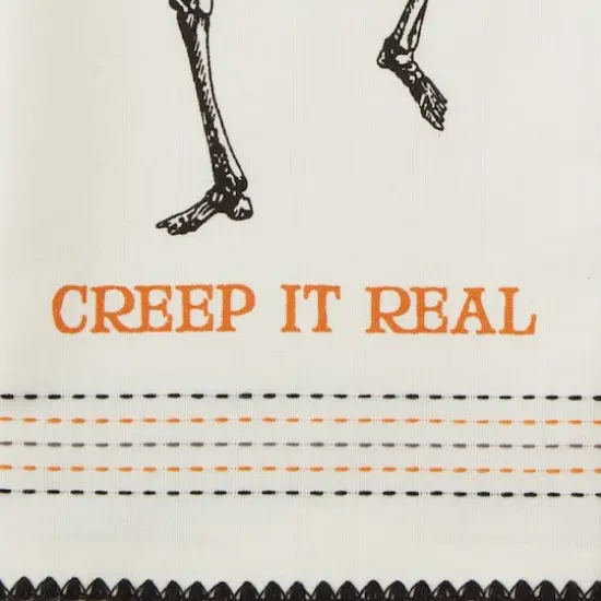 DII&reg; Skeletons Printed Dishtowel Set {4}