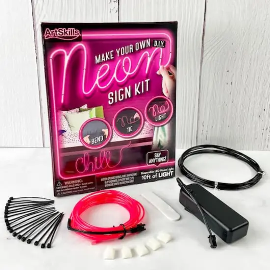 ArtSkills&reg; Make Your Own DIY Neon Sign Kit {4}