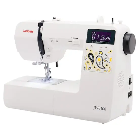 Janome JW8100 Computerized Sewing Machine with 100 Stitches {5}