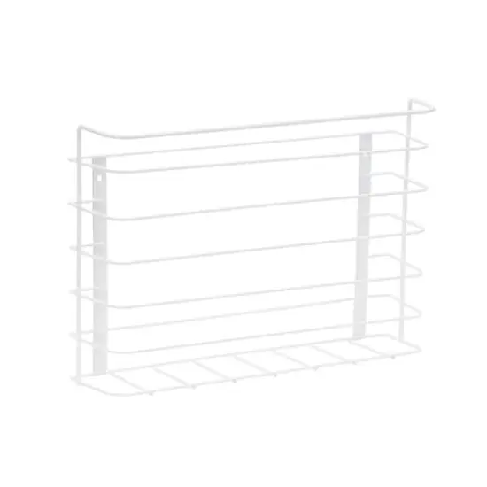 Household Essentials 14.5" Door Mount Cabinet Organizer White {1}