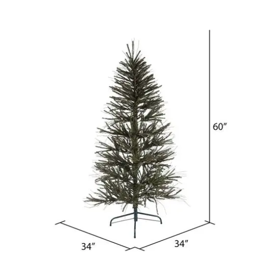 5ft. Unlit Vienna Twig Artificial Christmas Tree {4}