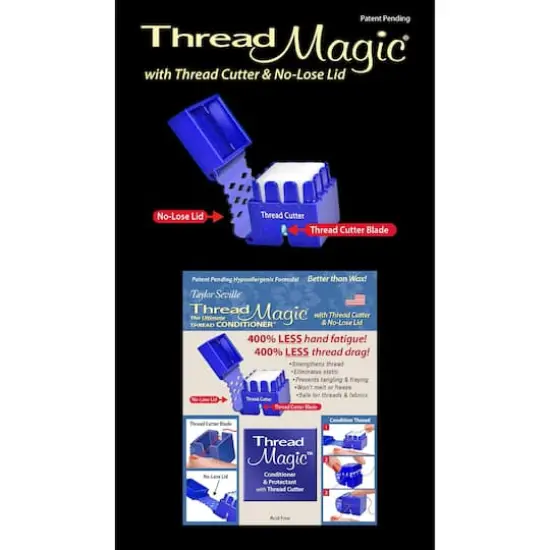 Thread Magic&reg; Conditioner Square With Cutter {3}