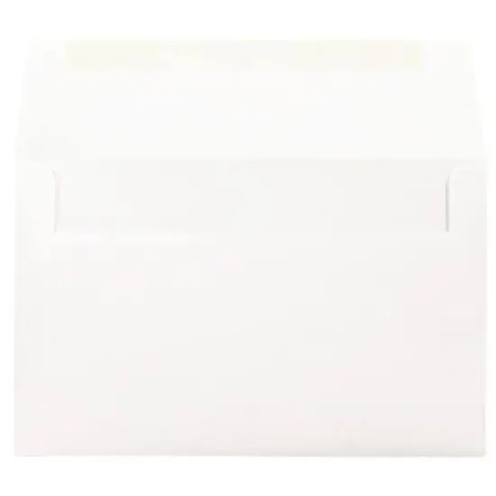 JAM Paper A10 Strathmore Ultimate White Woven Invitation Envelopes, 25ct. {3}