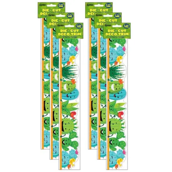 Eureka® A Sharp Bunch Line-Up Deco Trim® Extra Wide Die Cut Borders, 222ft. {1}