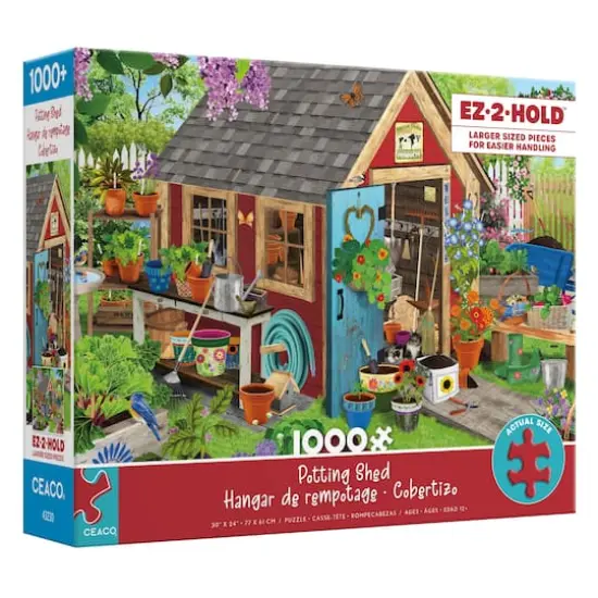 Assorted EZ 2 Hold&trade; 1,000 Piece Puzzle {12}