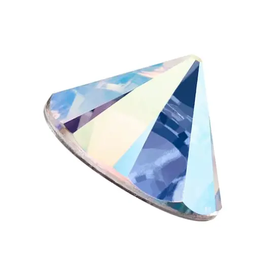 John Bead Preciosa MAXIMA SS29 Spike Cone Hotfix Czech Crystals, 12ct. Crystal AB {1}