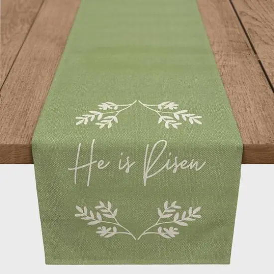 He Is Risen Runner 2 16" x 90" Cotton Twill Runner {1}
