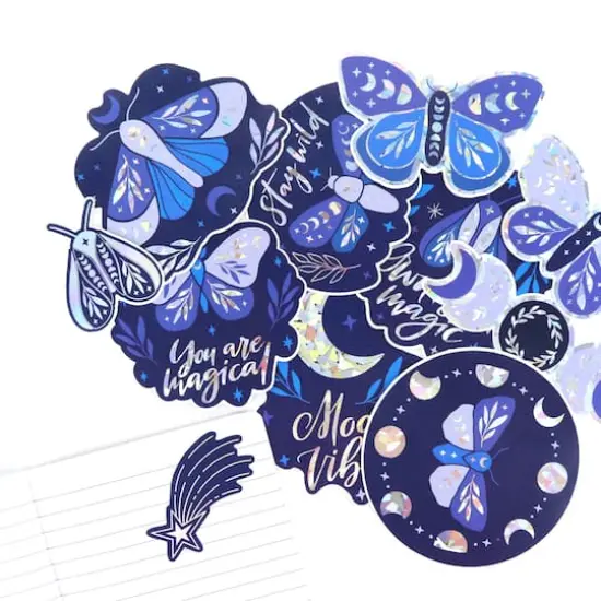 Holographic Mushroom Vinyl Die Cut Stickers by Recollections&trade; {3}