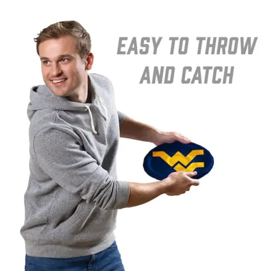 NCAA Flimzee Bean-Bag Flying Disc West Virginia Mountaineers {5}