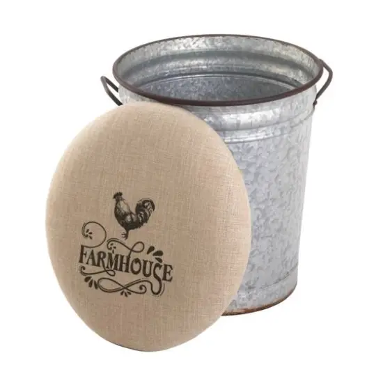 18.5" Farmhouse Stool {3}