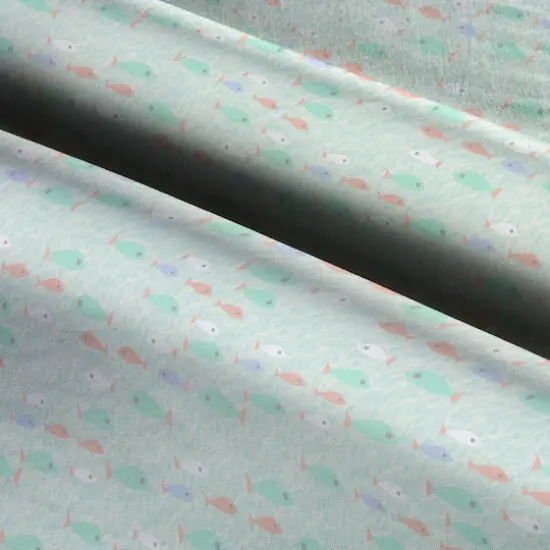 Springs Creative Mermaid Fun Fishy Cotton Fabric {4}