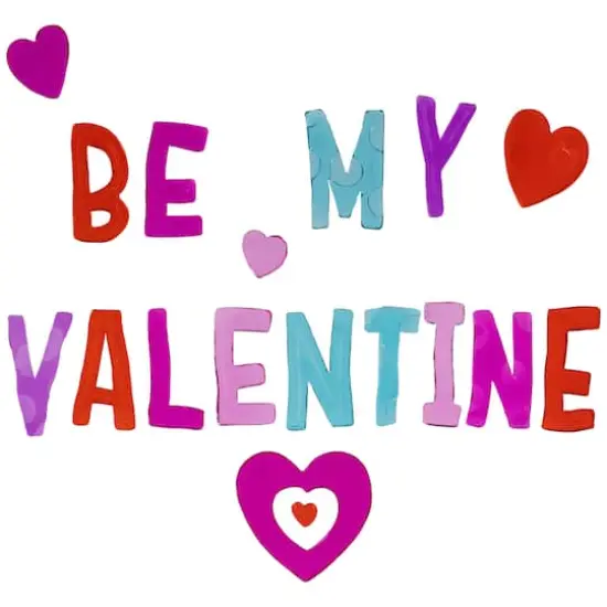 Double Sided Valentine's Day Gel Window Clings, 5ct. {4}