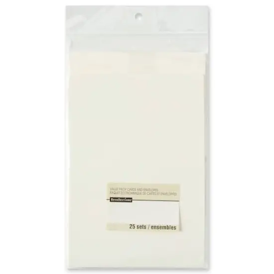 Small Ivory Cards & Envelopes by Recollections&reg;, 4" x 5.5" {3}