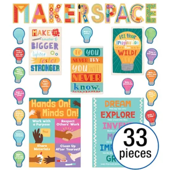 Carson Dellosa Education&reg; Makerspace Bulletin Board Set {3}