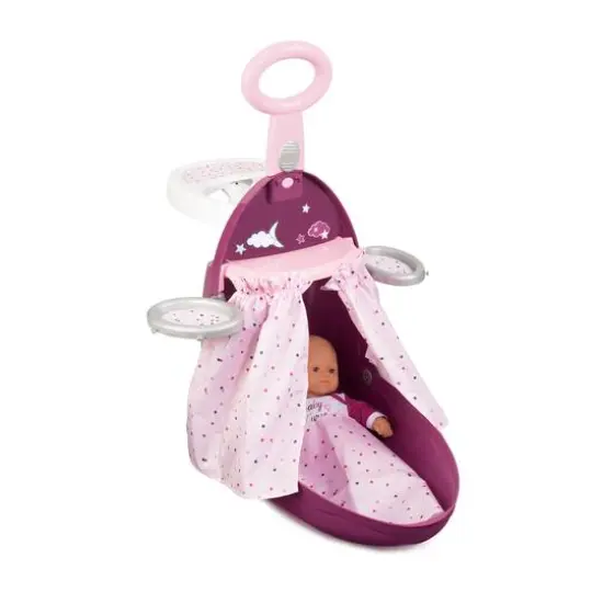 Smoby Toys Purple Trolley For Dolls {3}