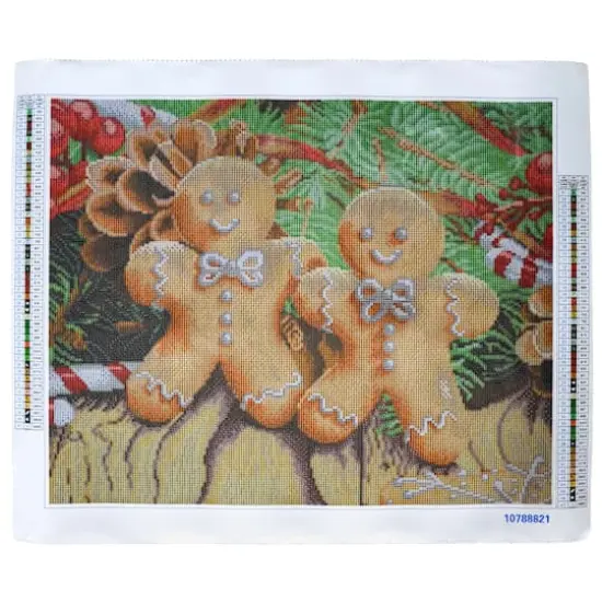 16" x 20" Gingerbread Diamond Art Kit by Make Market® {3}