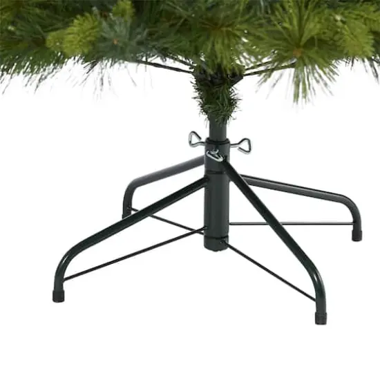 5ft. Pre-Lit North Carolina Mixed Pine Artificial Christmas Tree, Warm White LED Lights {5}