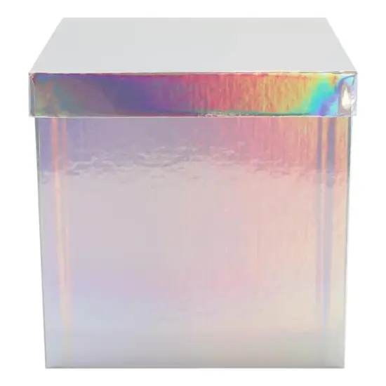Large Silver Holographic Box by Celebrate It&trade; {4}
