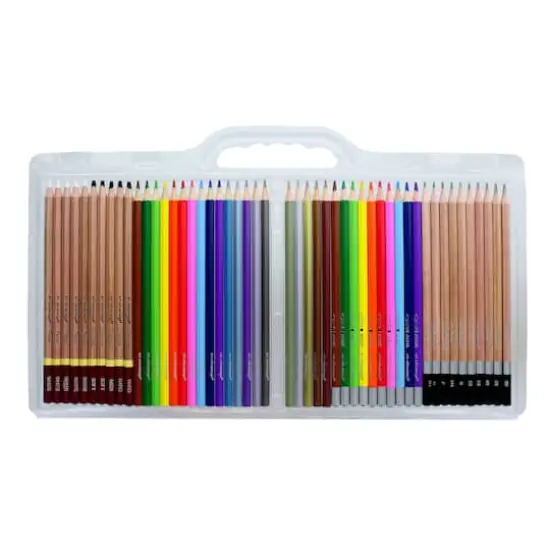 Art Advantage&reg; 50 Piece Mixed Media Pencil Set {4}