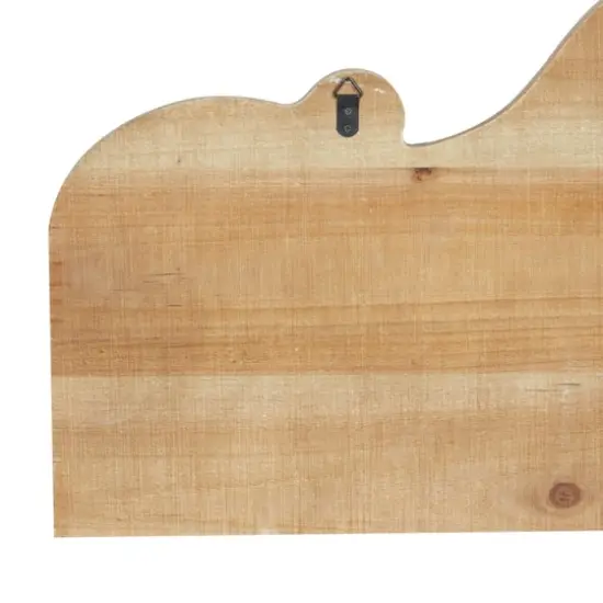 Brown Wood Farmhouse Wall Decor 19" x 47" x 1" {6}