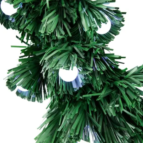 12" Pre-Lit Artificial Christmas Wreath, Color Changing Lights {3}