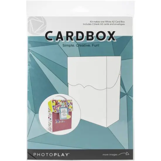 Photoplay&trade; White A2 Card Box Kit {1}