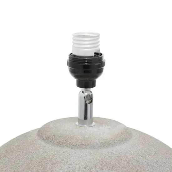 23'' Black Ceramic Transitional Table Lamp {8}