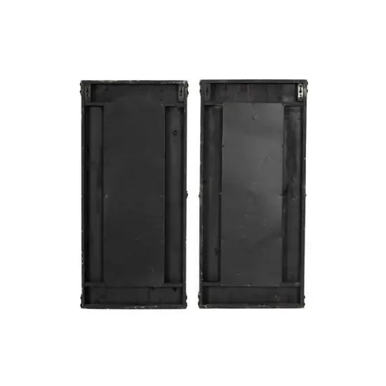 Brown Wood & Metal Rustic Key Wall D&eacute;cor Set {5}