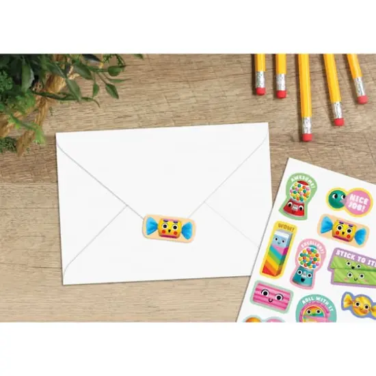 Teacher Created Resources&reg; Bubble Gum Smelly Stickers, 6 Packs of 120 {5}
