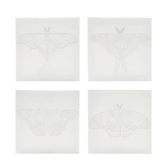 4" x 4" Moths Canvas Painting Kit by Craft Smart&reg; {8}