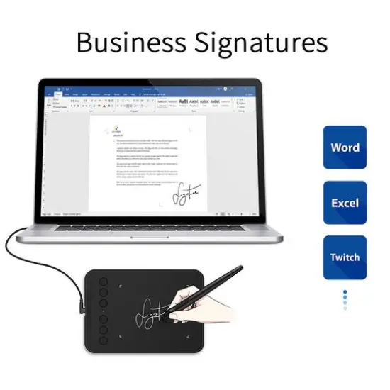 XPPen 4" x 3" Deco mini4 Portable Graphics Drawing Tablet {6}