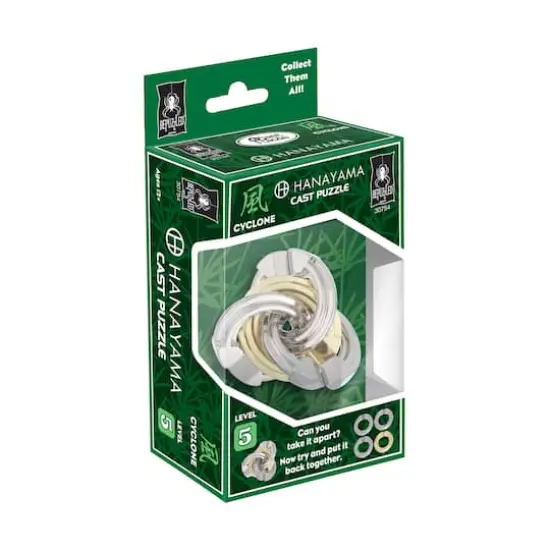 Hanayama Level 5 Cast Puzzle - Cyclone {5}