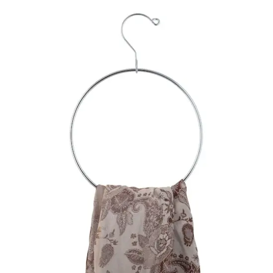 Organize It All Chrome Belt/Scarf Ring {3}