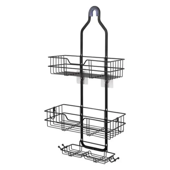Over Head Shower Caddy Basket with Hook {1}