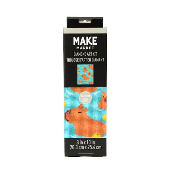 Capybaras Square Diamond Art Kit by Make Market&reg; {5}