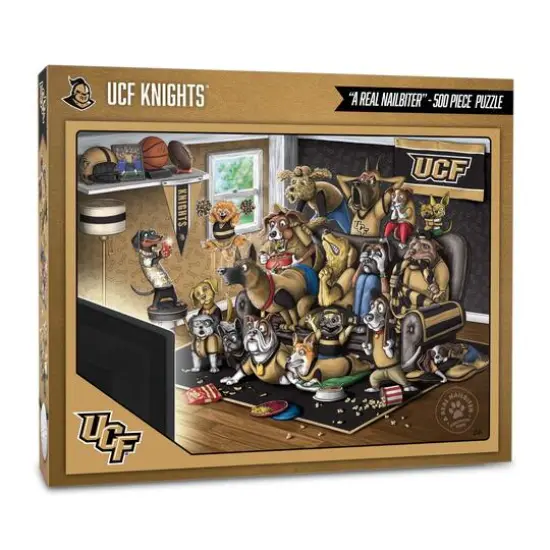 College Football Purebred Fans A Real Nailbiter 500 Piece Puzzle Central Florida Knights {1}
