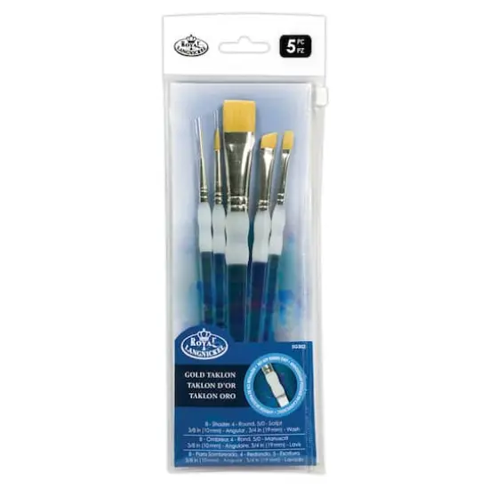 Soft-Grip 5 Piece Beginner Brush Set {1}