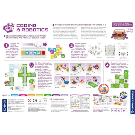 Thames & Kosmos Kids First Coding & Robotics Experiment Kit {4}