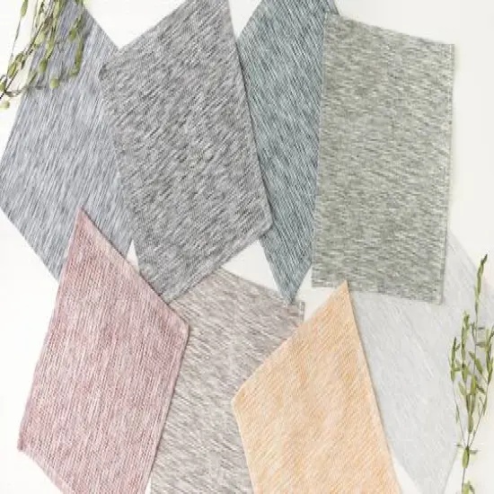 DII&reg; Recycled Cotton Dishcloth Set Light Gray {7}