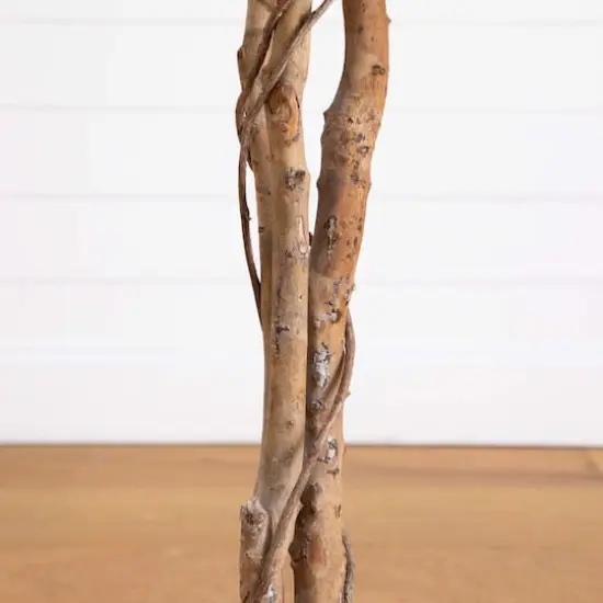 5ft. Artificial Halloween Black Ficus Tree with Natural Trunk {5}