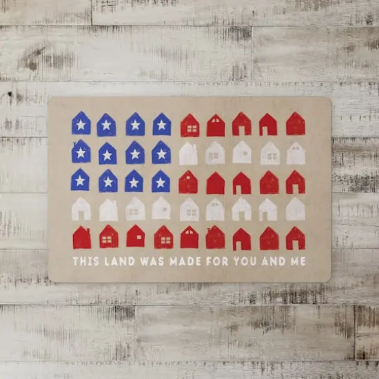 This Land for You and Me Floor Mat, 18" x 27" {3}