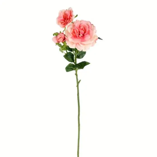 Pink Rose Stem, 3ct. {1}