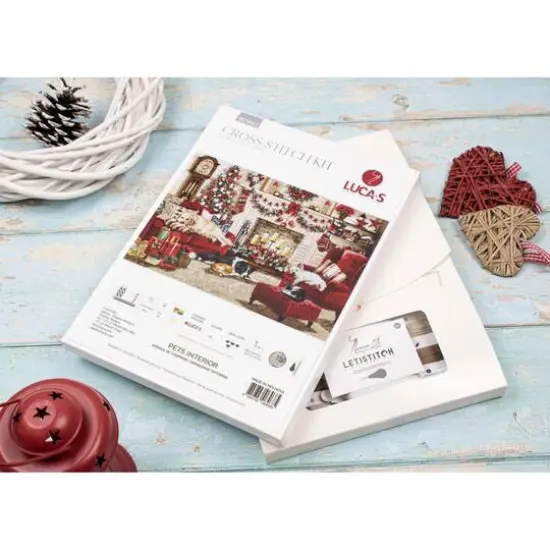 Luca-S Pets Interior Counted Cross Stitch Kit {7}