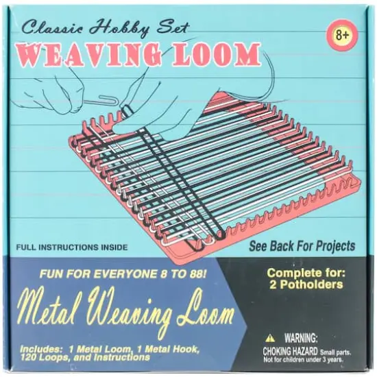 Pepperell Weaving Loom Retro Craft Kit {1}