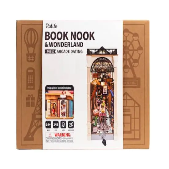 Rolife&reg; Arcade Dating DIY Book Nook Shelf Insert Kit {10}