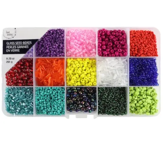 Rainbow Mix Glass Seed Beads by Bead Landing&reg; {1}