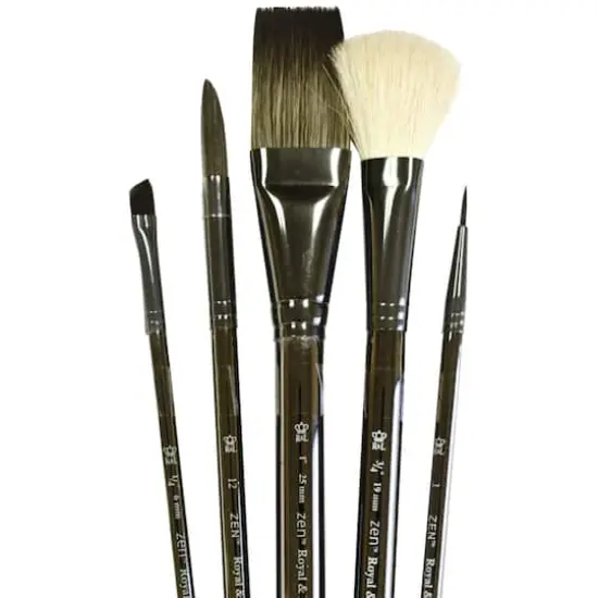Zen&trade; Series 83 Short Handle Royal Brush Watercolor Set {1}