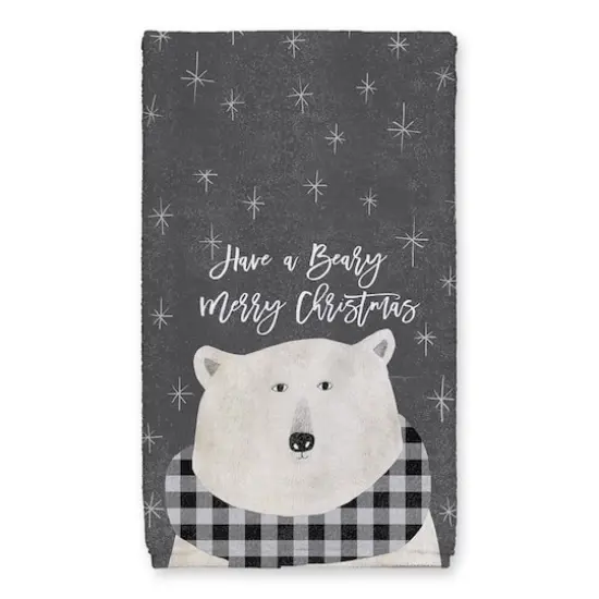 Have a Beary Merry Christmas 16" x 25" Tea Towel - Set of 2 {3}