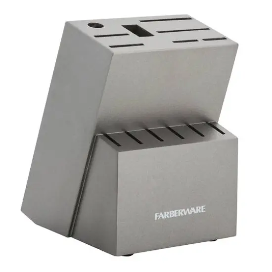 Farberware Stamped Stainless Steel & Graphite 15-Piece Cutlery Set {4}